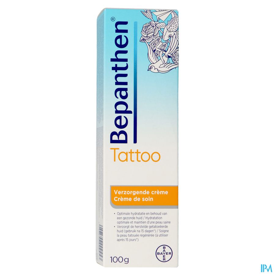 Bepanthen Tattoo Creme Soins Tube 100g