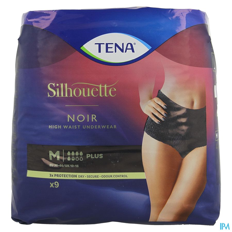 Tena Silhouette Plus Noir High Waist M 9 703081