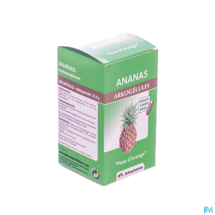 Arkogelules Ananas Vegetal 150