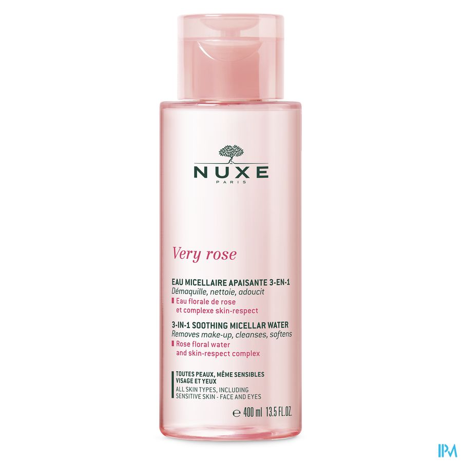 Nuxe Very Rose Eau Micellair Apais. 3en1 Pn 400ml