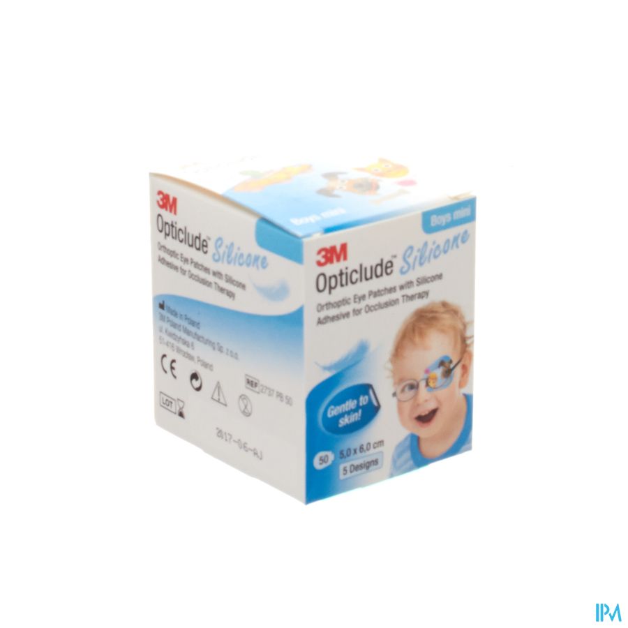 Apoti Mini Opticlude 3m Silicone Eye Patch Boy Mini 50 – Apoti-care