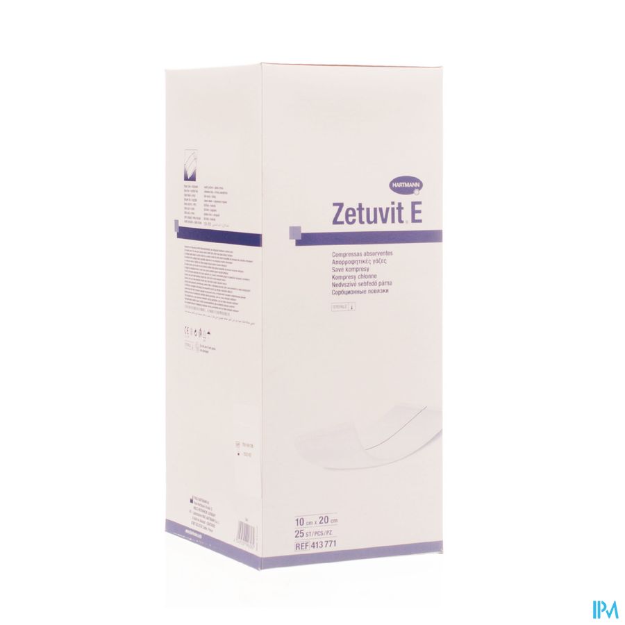 Zetuvit E 10x20cm St. 25 P/s