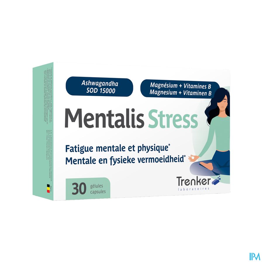 Mentalis Stress Caps 30