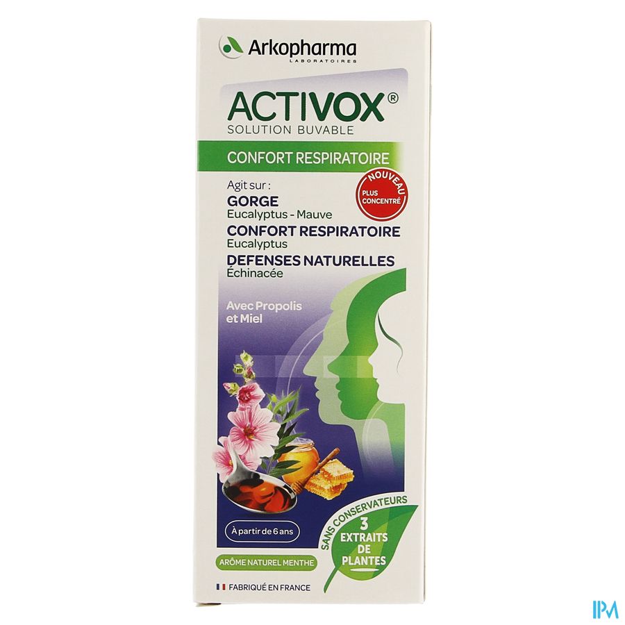 Activox Sirop Aux Herbes Nf 150ml