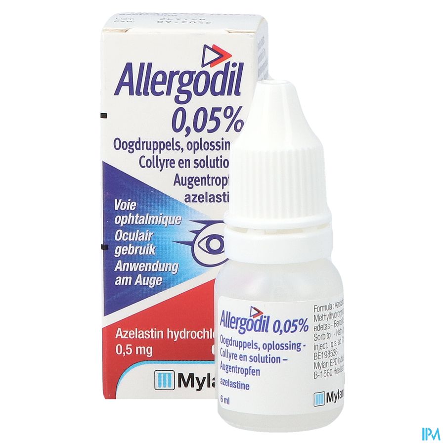 Allergodil Collyre Fl 6ml