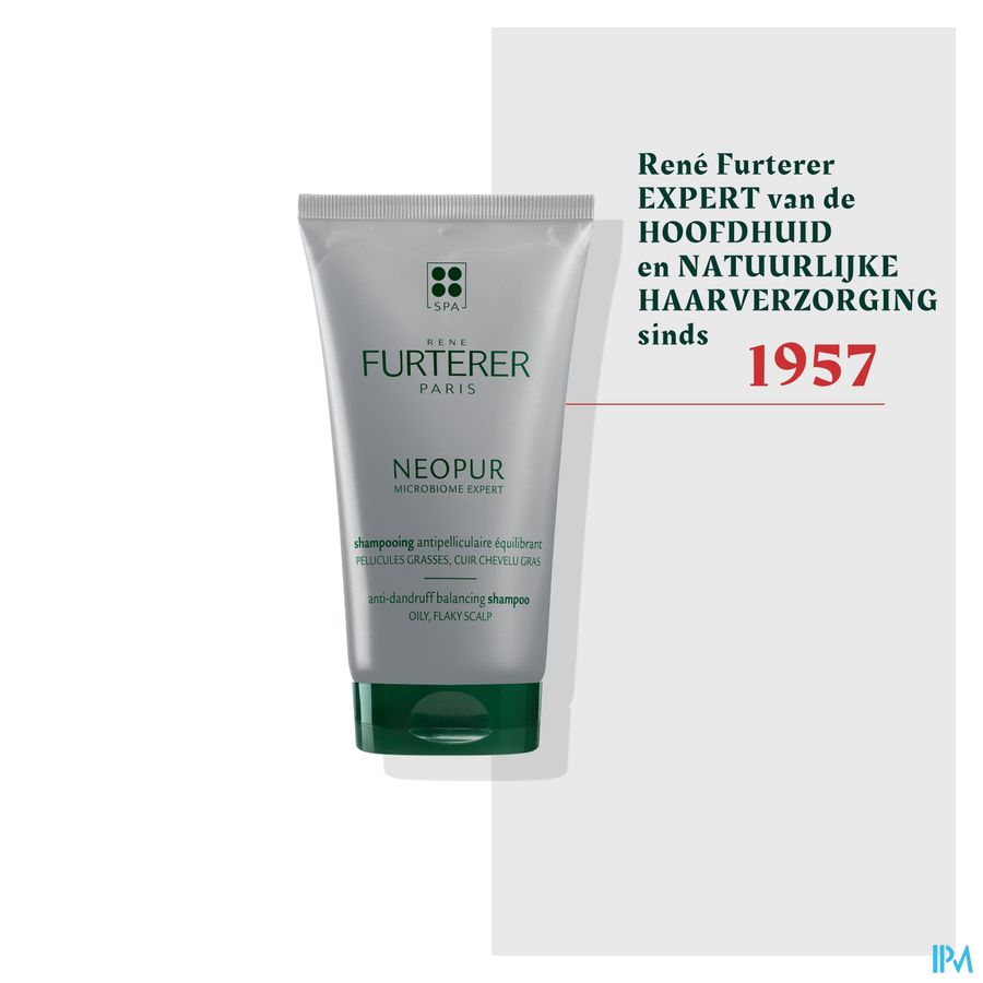 René Furterer Shampooing antipelliculaire pellicules grasse, cuir chevelu gras - Shampoing anti pelliculaire - NEOPUR MICROBIOME EXPERT