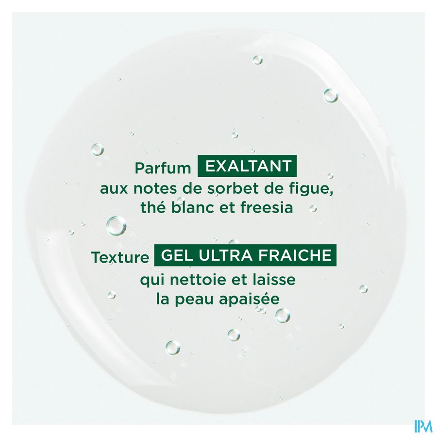 Klorane - Gel douche au beurre de Cupuaçu BIO - Feuille de Figuier - Tous types de peaux - Hydratant