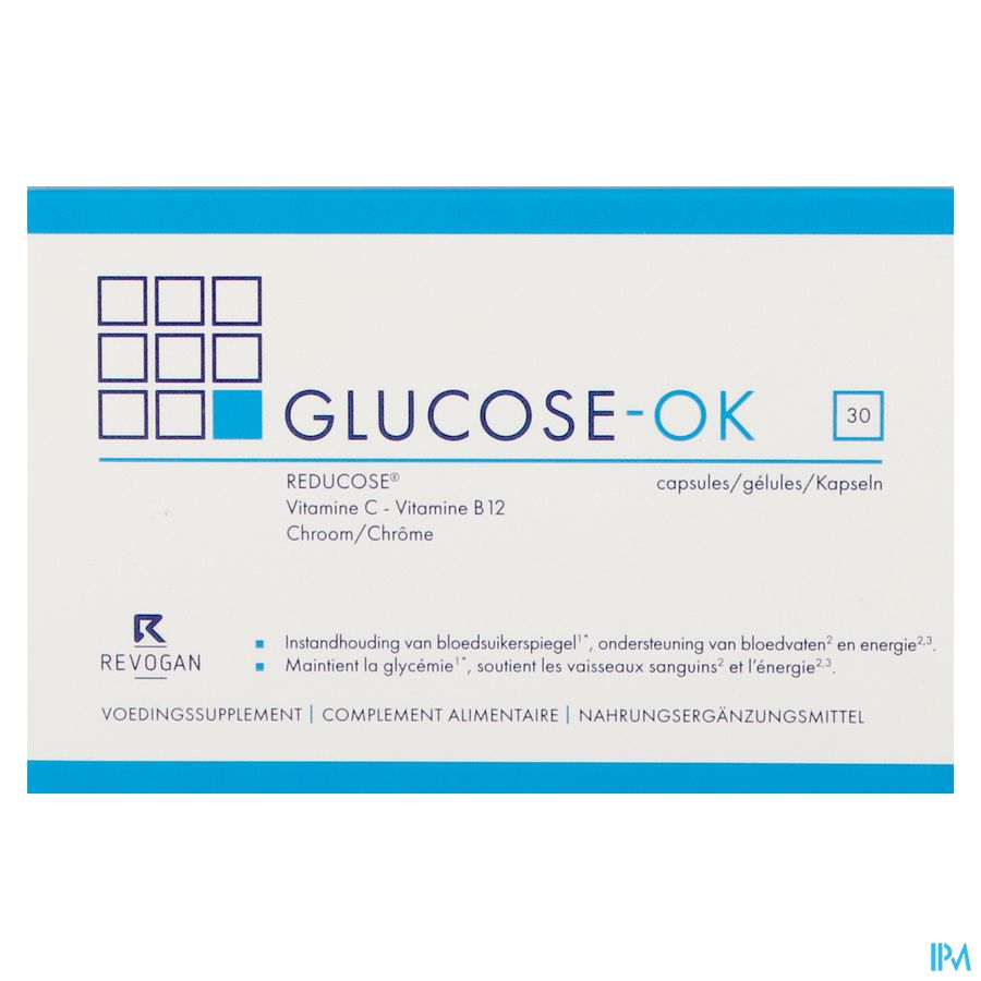 Glucose Ok Caps 30 Revogan
