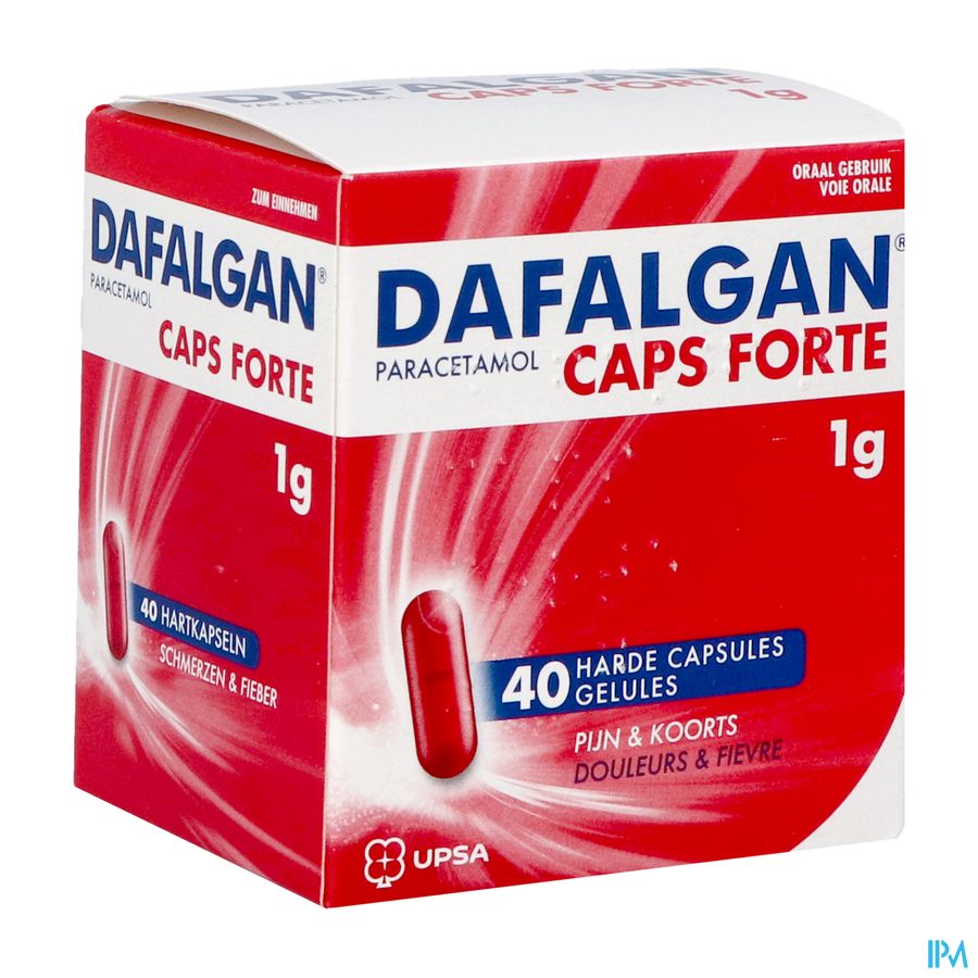 Dafalgan Caps Forte 1g Caps 40