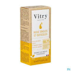Vitry Huile Ongles & Cuticules Naturelle 10ml