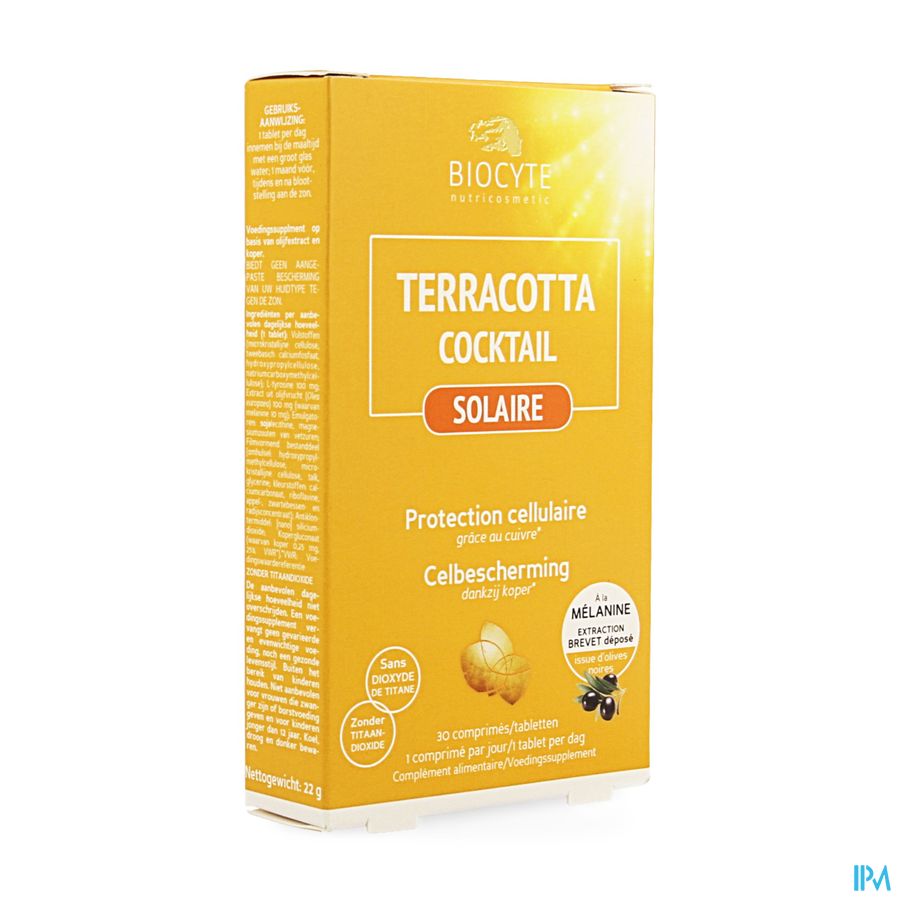 Biocyte Terracotta Cocktail Solaire Comp 30