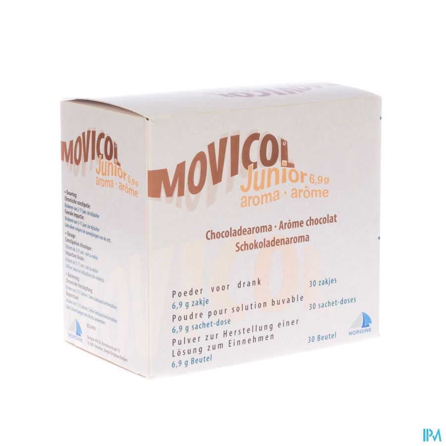 Movicol Junior Arome Sachets 30 X 6,9g