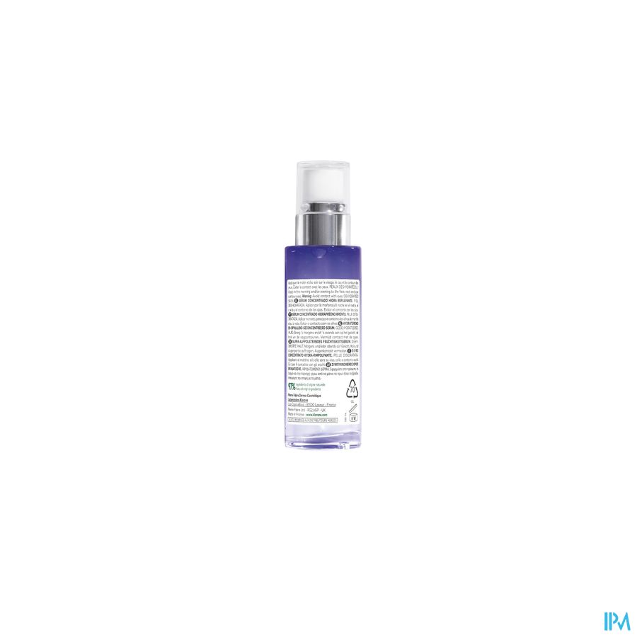 Klorane - Sérum Réveil tonique au Bleuet BIO et Acide hyaluronique - Visage, cou et contour des yeux