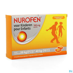 Nurofen Enfant 100mg Caps Molles A Macher 24