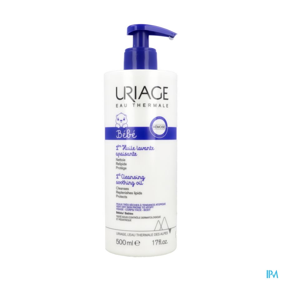 Uriage Bb 1ere Huile Lavante Apaisante 500ml