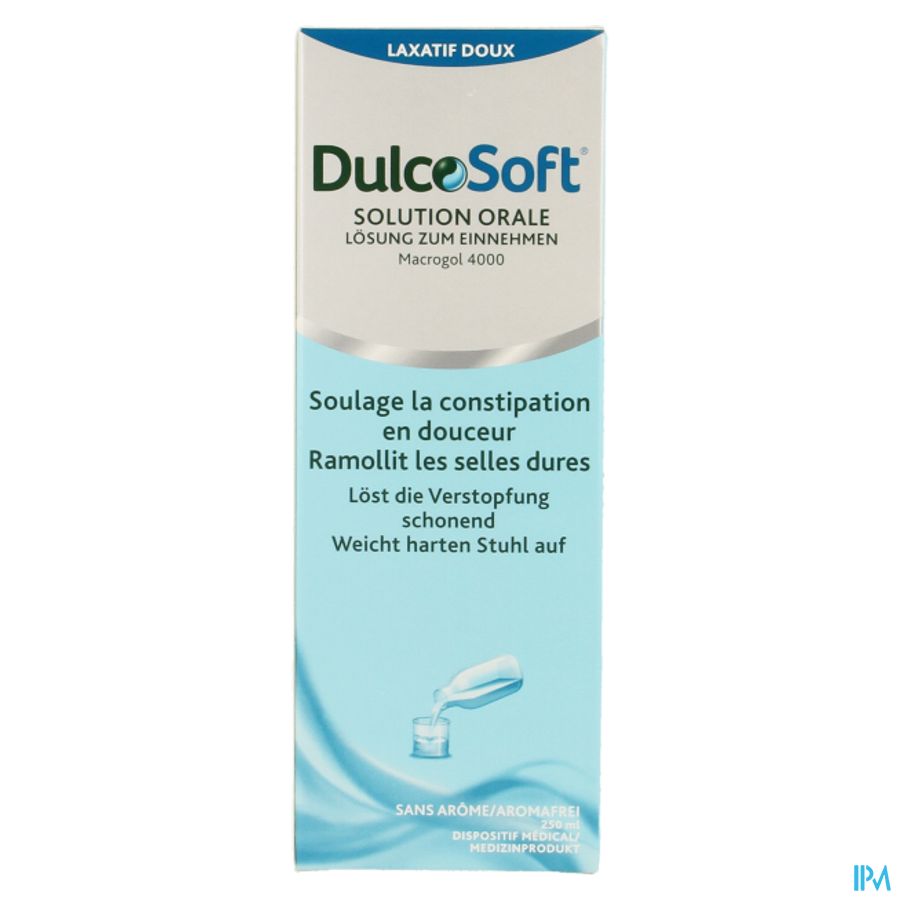 Dulcosoft 5g/10ml Sol Buvable 250ml