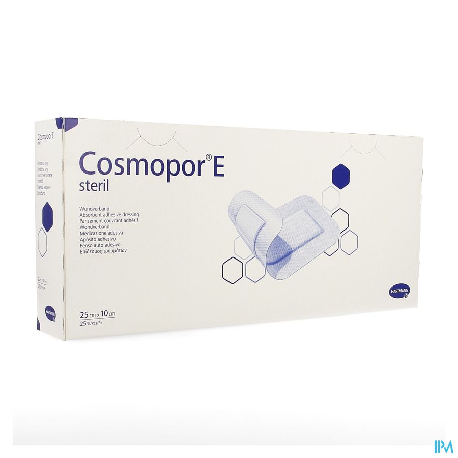 Cosmopor E Latexfree 25x10cm 25 P/s