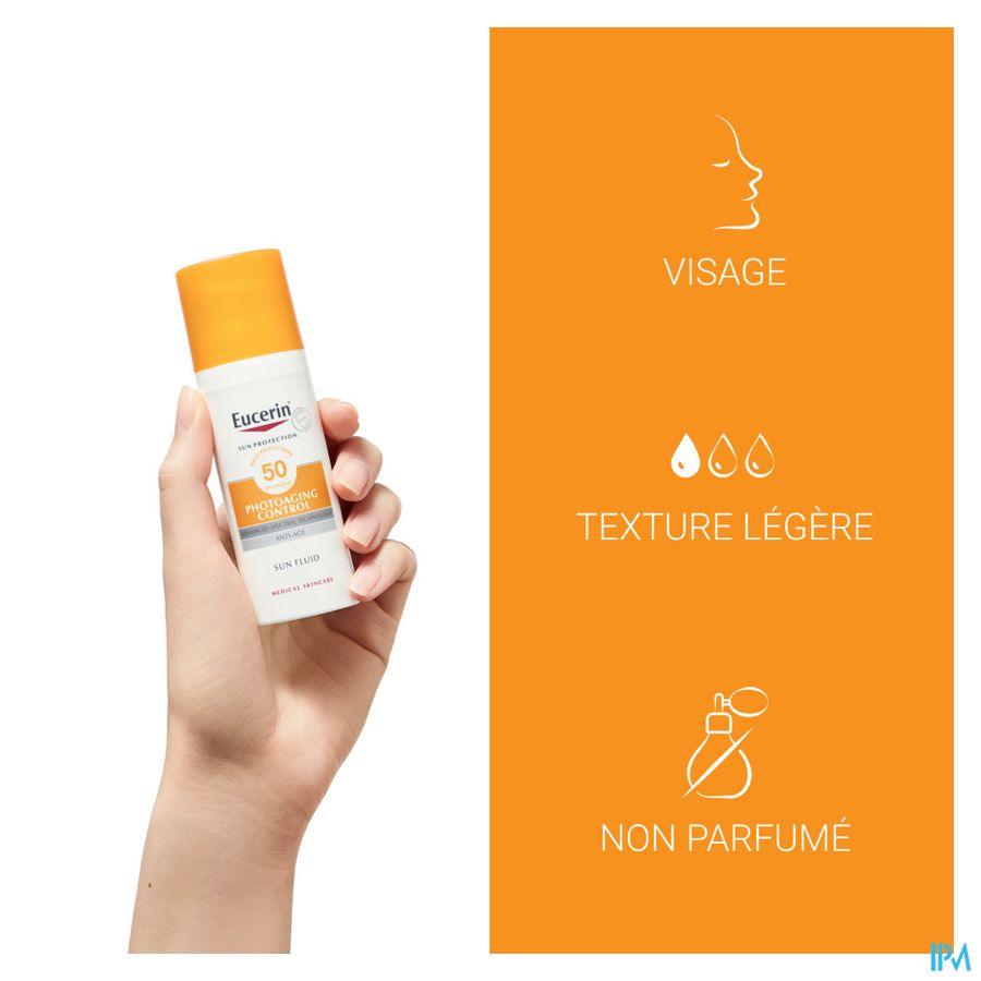 Sun Photoaging Control SPF 50 Fluide Anti-Age avec pompe 50ml
