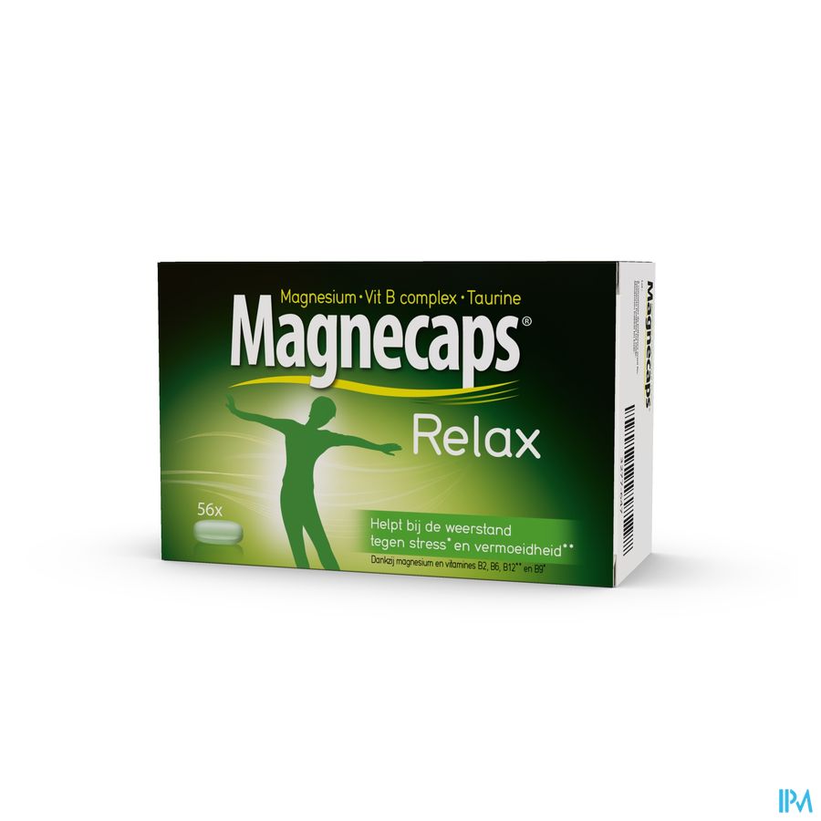 Magnecaps Relax Magnésium 170mg & Vit B & Taurine 56 comprimés