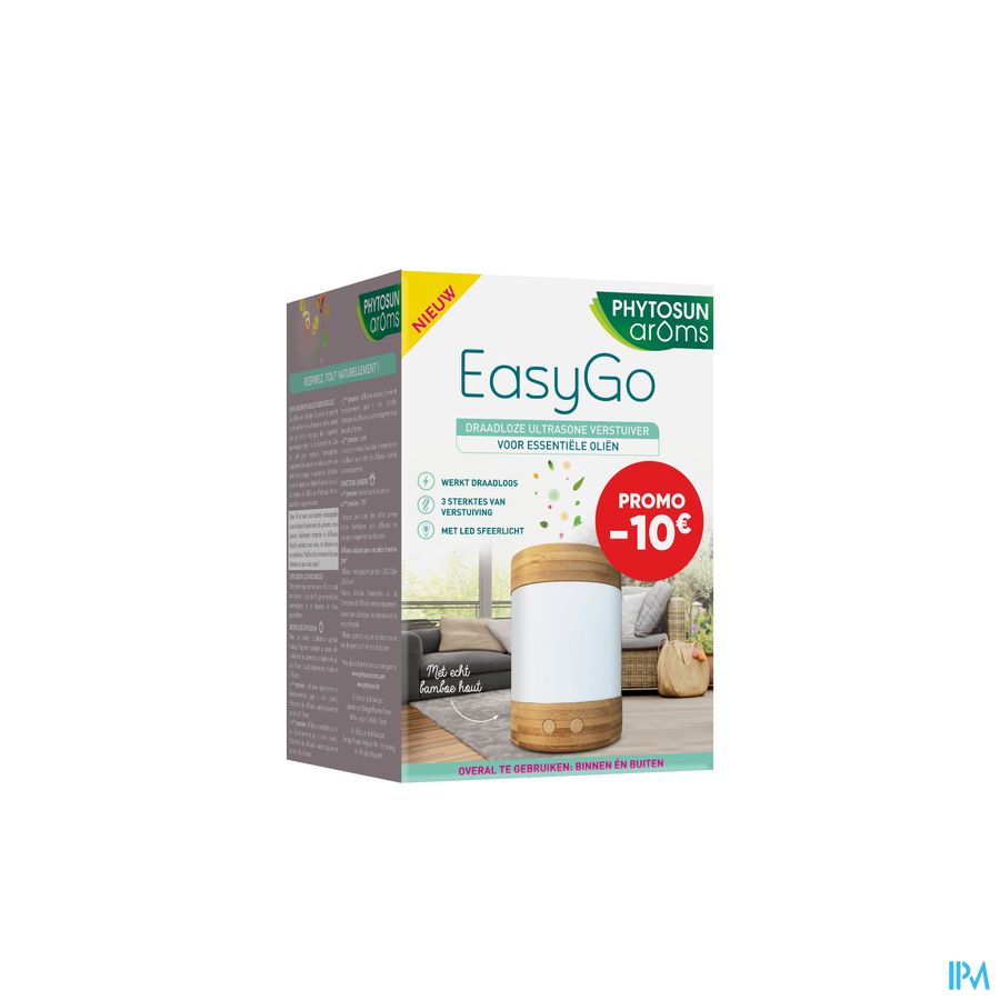 Phytosun® Easygo Diffuseur Ultrasonique Sans Fil Huiles Essentielles -10 €