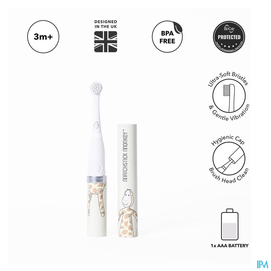 Matchstick Monkey Bebe Brosse A Dents Sonic Lion