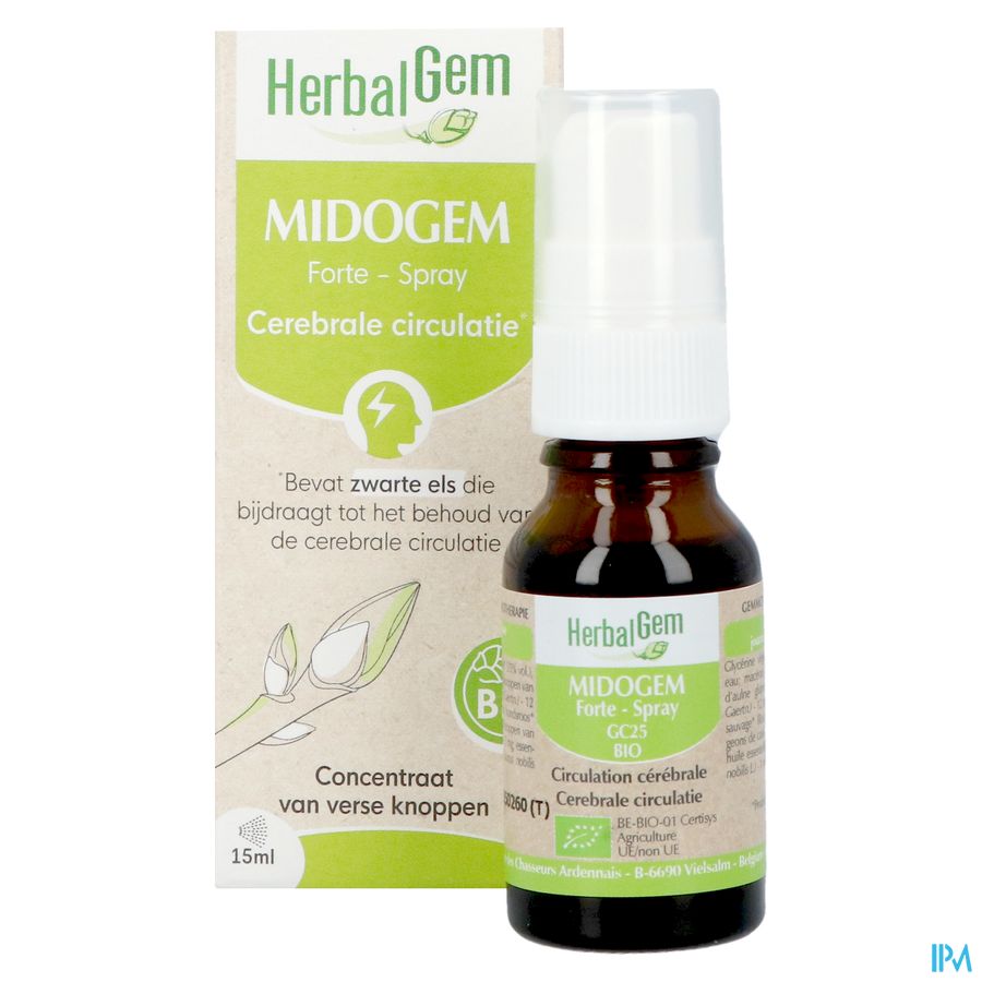 Herbalgem Midog Fort Spray Bio 15ml