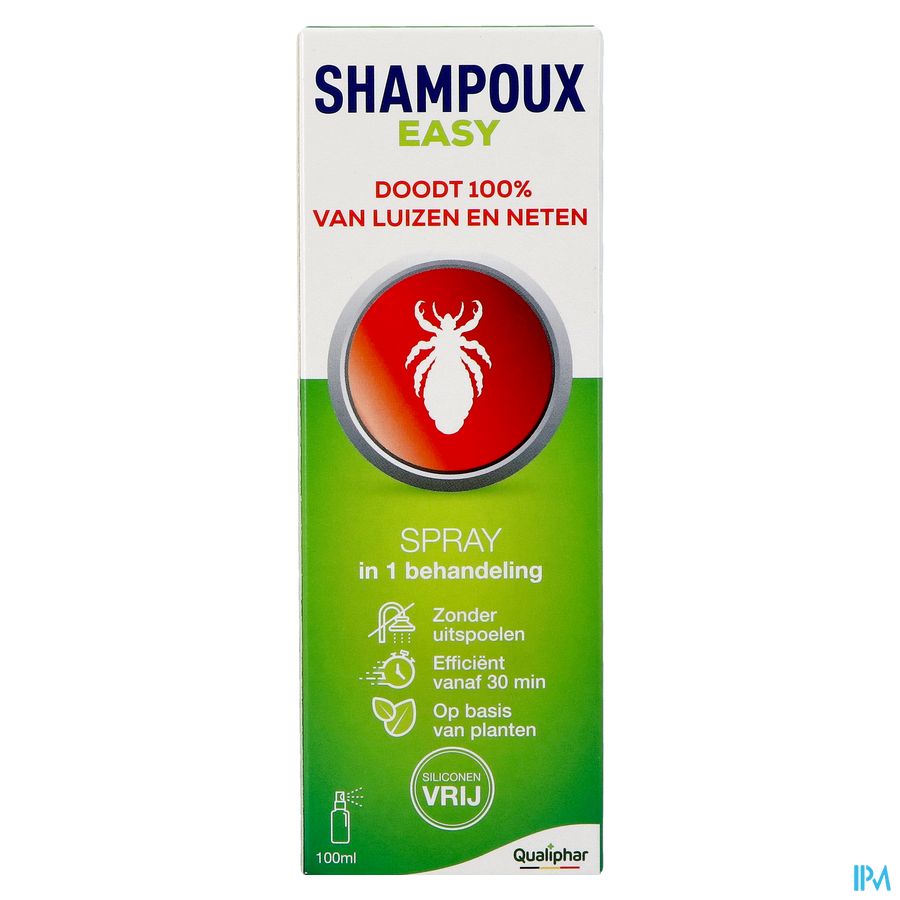 Shampoux Easy spray anti-poux et anti-lentes 100 ml