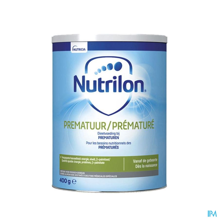 Nutrilon Prématuré | Lait Bébé dès la naissance  | Lait en Poudre pour Biberon | Boite 400g