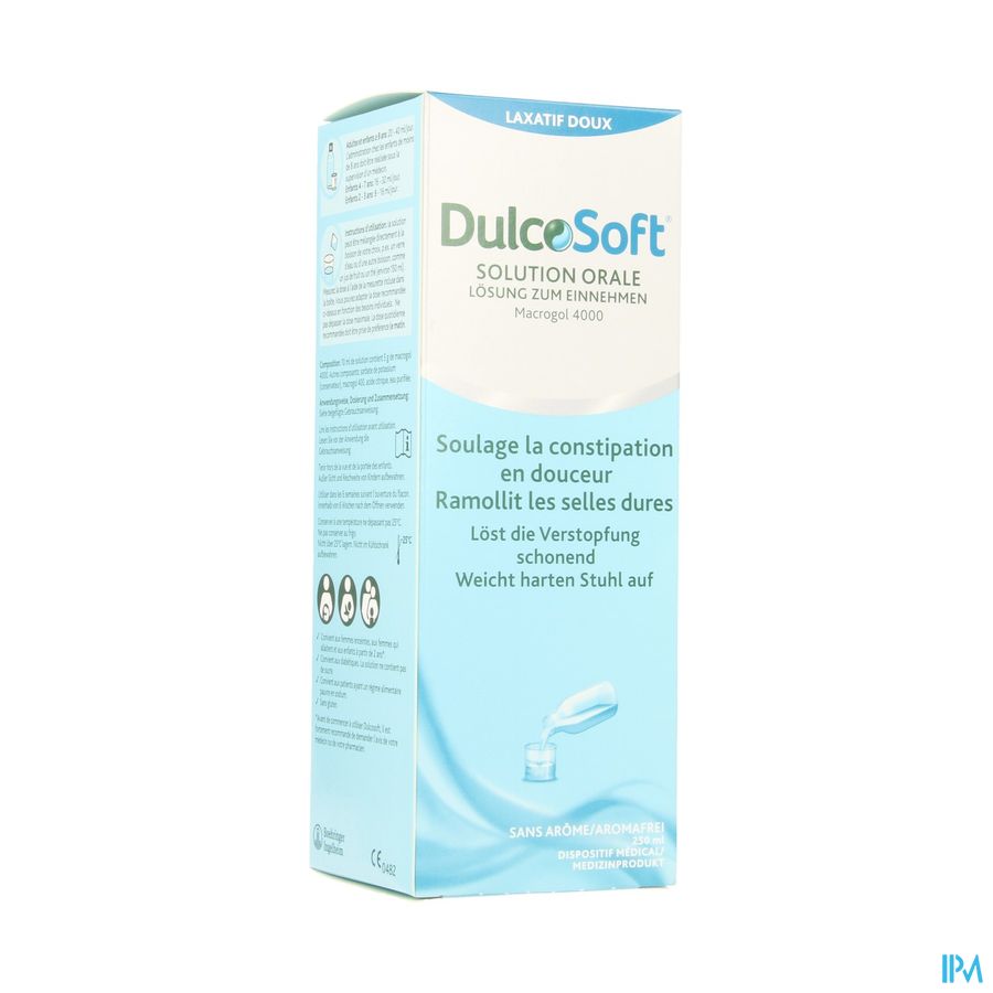 Dulcosoft 5g/10ml Sol Buvable 250ml