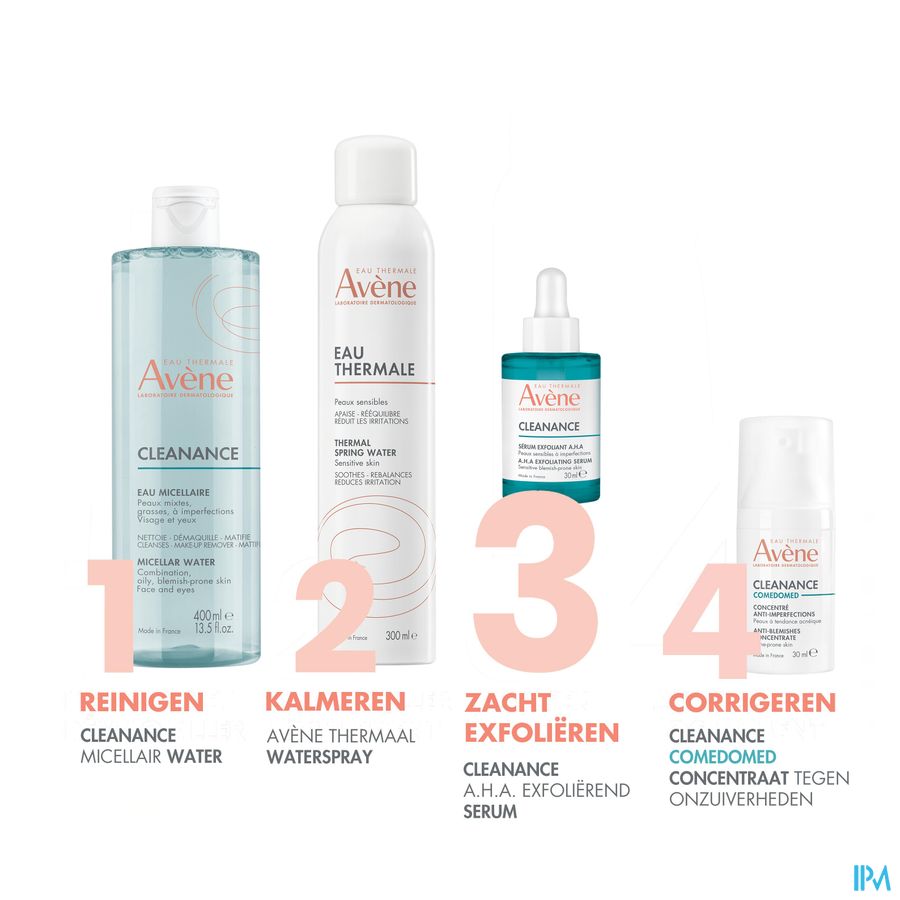 Eau Thermale Avène CLEANANCE Sérum exfoliant A.H.A - Anti-imperfections, anti-marques pour les peaux sensibles à imperfections