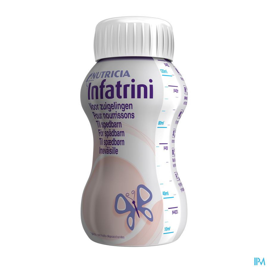 Infatrini Pour Nourissons 0-18 Mois Complément Nutritionnel Dénutrition Bouteilles 125ml