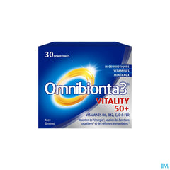 Omnibionta 3 Vitality 50+ Comp 30