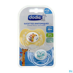 Dodie Sucette Anatomique Silic. +18m Fan A44 2