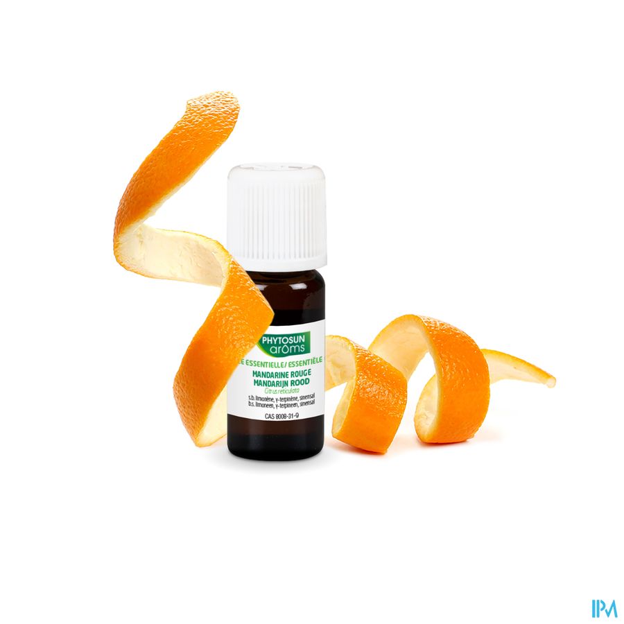 Phytosun® Huile Essentielle Mandarine rouge – 10 ml – Action apaisante & Sommeil