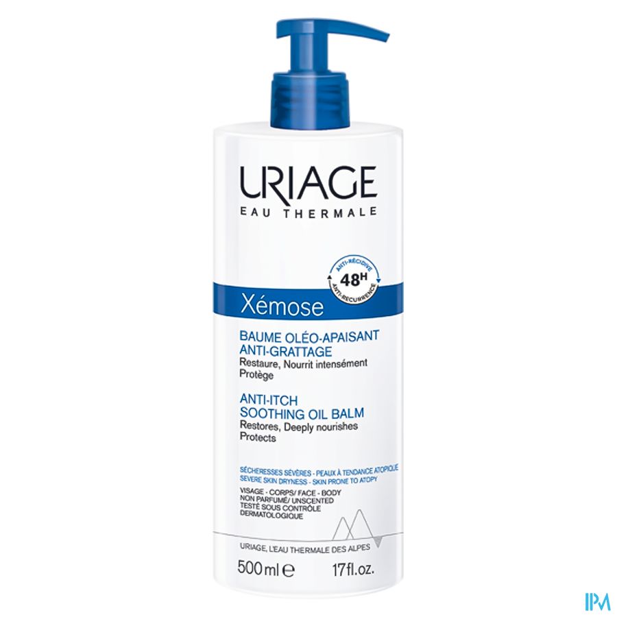 Uriage Xemose Baume Oleo Apaisant A/grattage 500ml