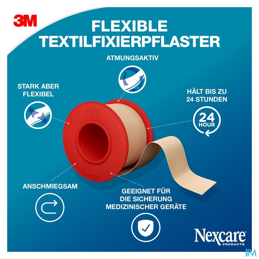 Nexcare 3m Textile Ruban Flexible 4,2mx25mm Nt04-2