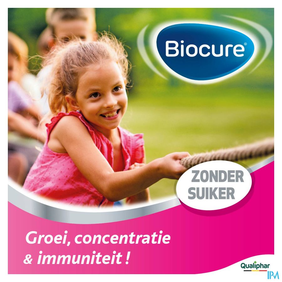 Biocure Junior Etoiles à Croquer croissance, multivitamine - 60 pièces