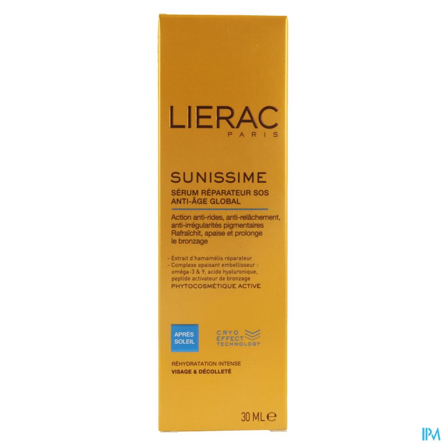 Lierac Sunissime Serum Reparateur Intensif 30ml