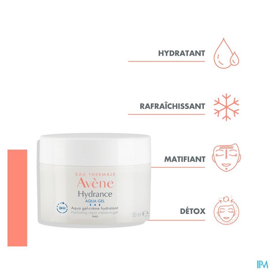 Eau Thermale Avène HYDRANCE Aqua gel-crème hydratante Peaux Sensibles