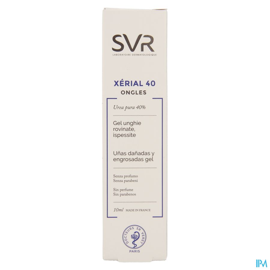 Svr Xerial 40 Ongles Gel Tube 10ml