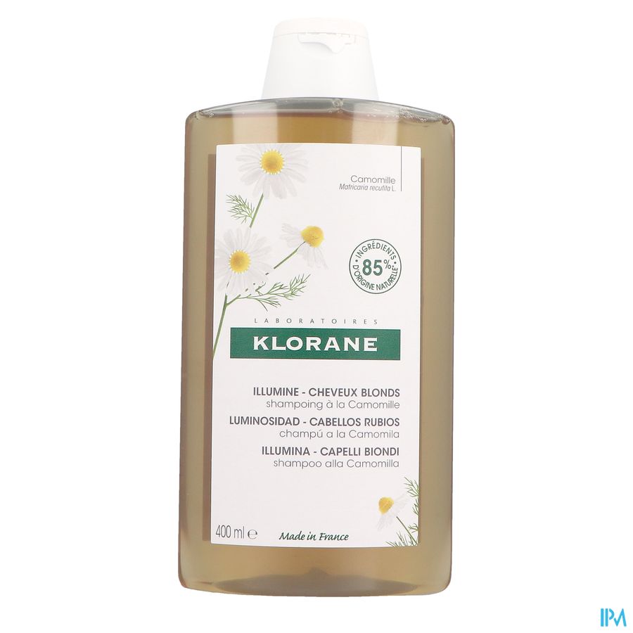 Klorane - Shampoing à la Camomille - Illumine - Cheveux blonds