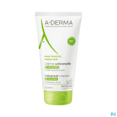 A-DERMA - LES INDISPENSABLES CRÈME UNIVERSELLE HYDRATANTE - À l'acide hyaluronique et beurre de karité - Peaux Fragiles