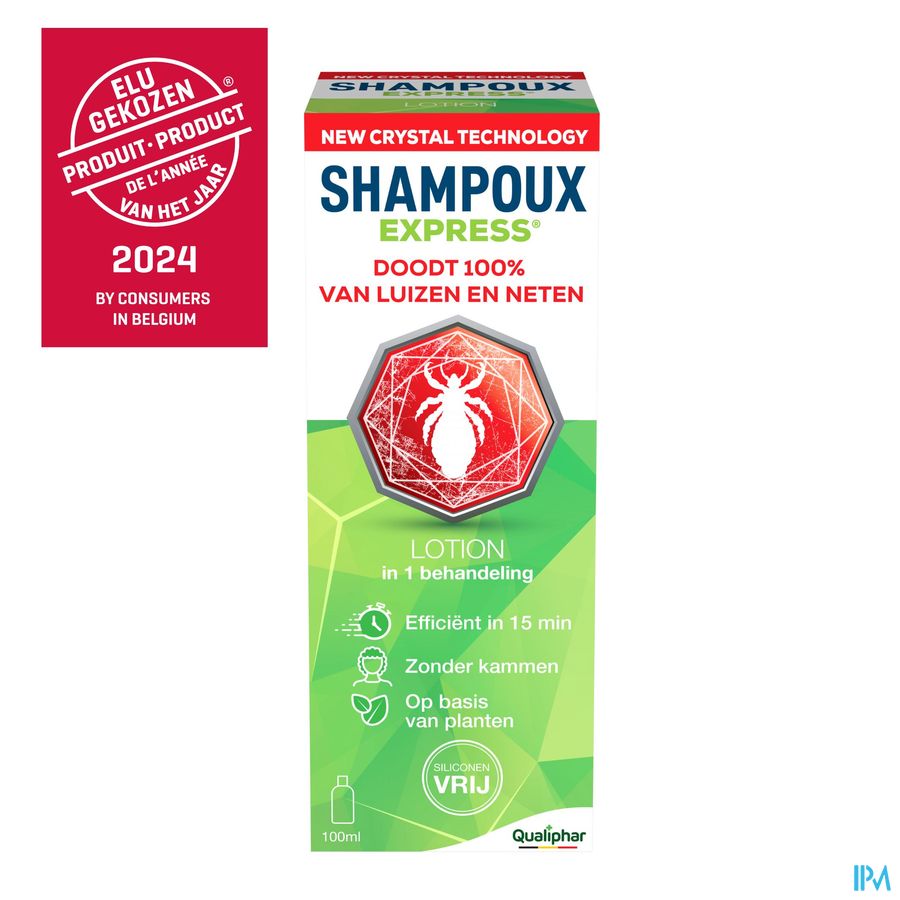 Shampoux Express anti-poux et anti-lentes lotion 100 ml