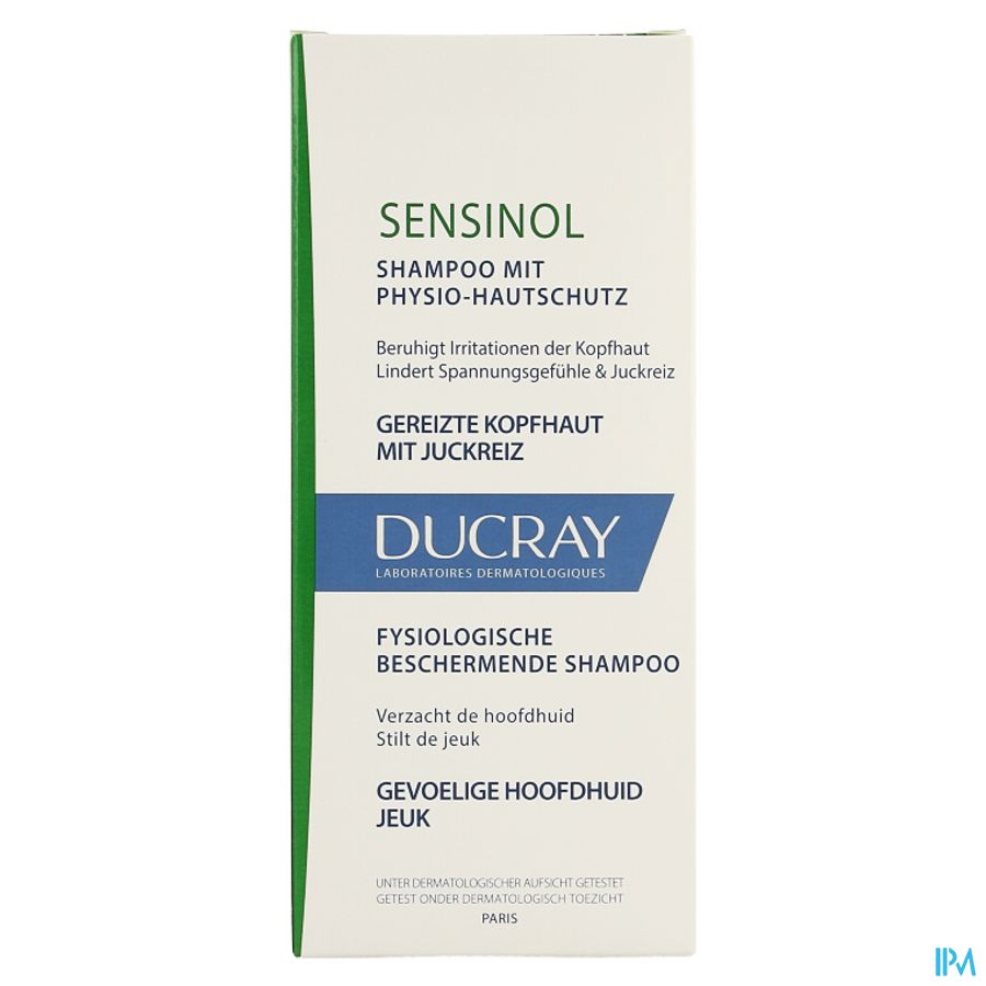 Ducray - Shampooing Physioprotecteur - Shampoing anti-démangeaisons - Sensinol