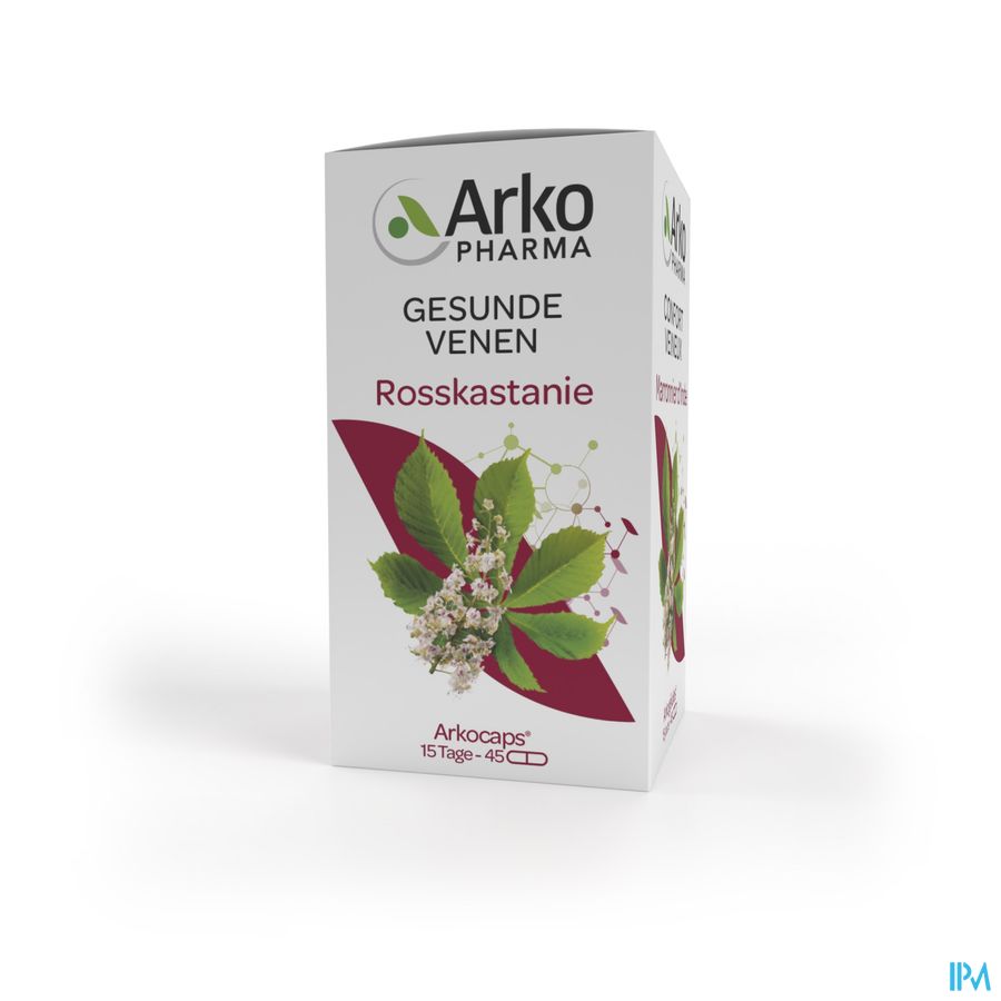 Arkopharma Arkogélules Marronnier D'Inde Confort veineux 45 Gélules Végétales