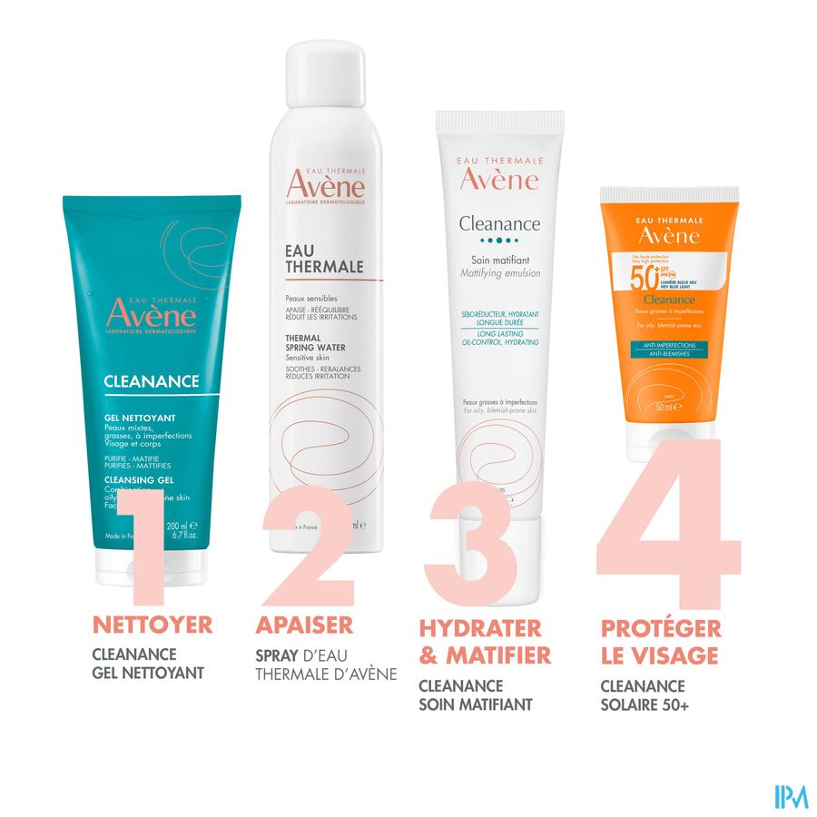 Eau Thermale Avène - Cleanance solaire SPF 50+