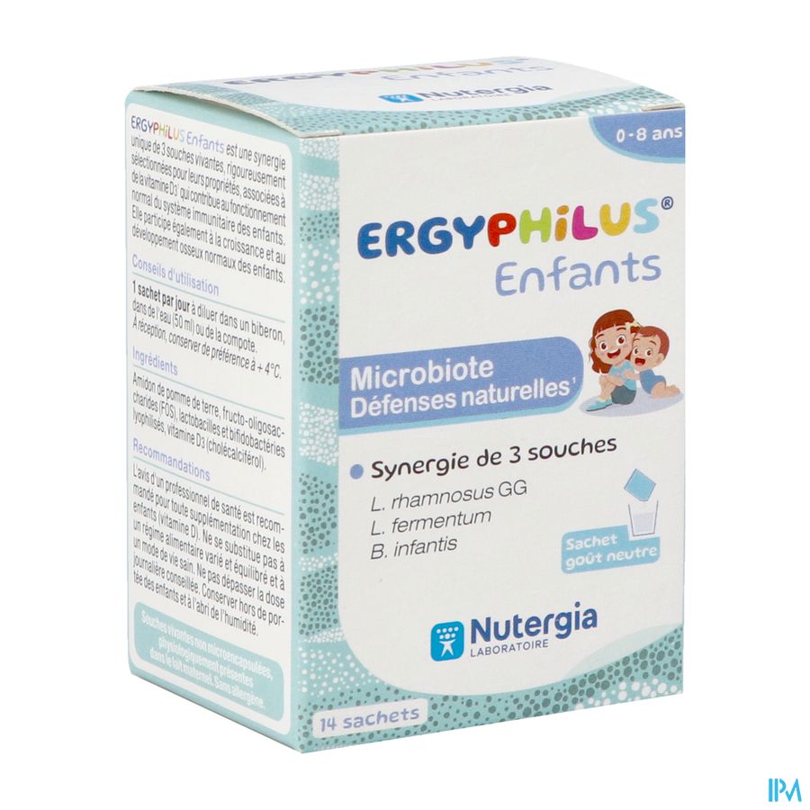 Ergyphilus Enfant Pdr Sach 14x2g