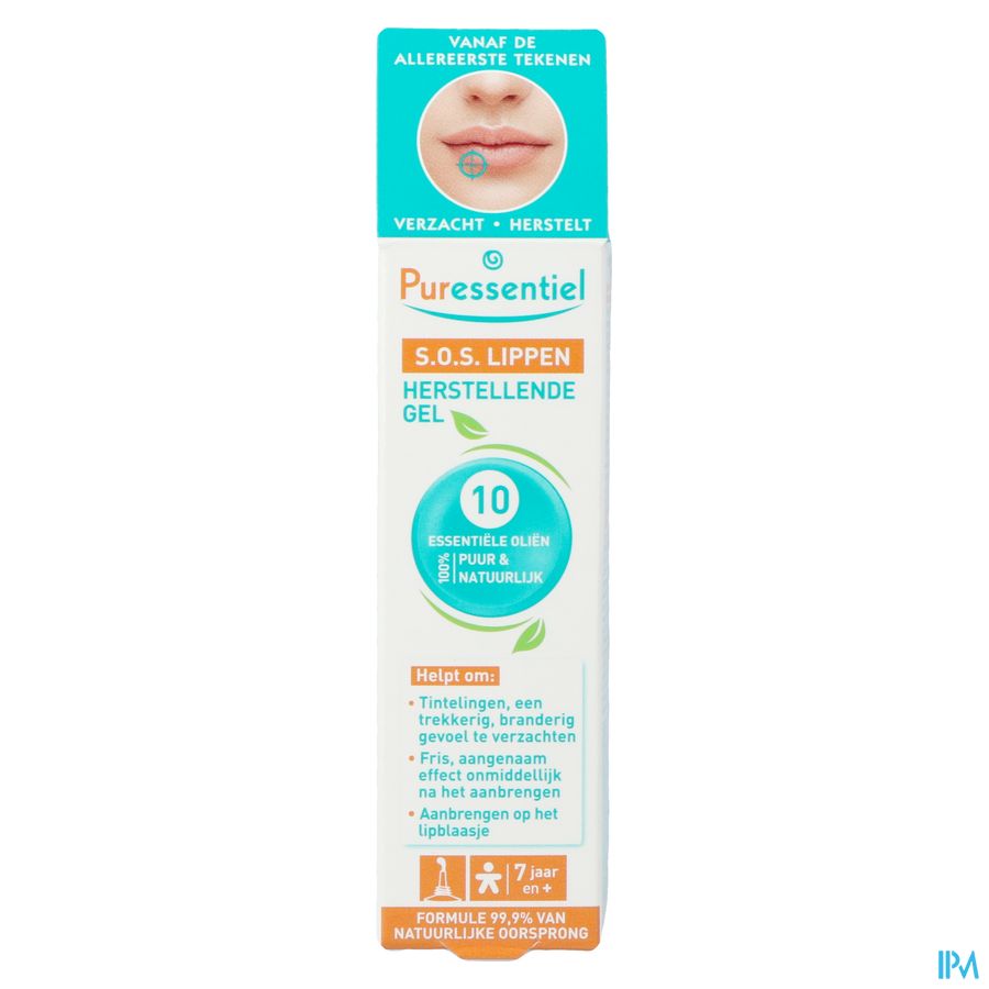 Puressentiel Sos Labial Gel 10 Hle Ess. 5ml