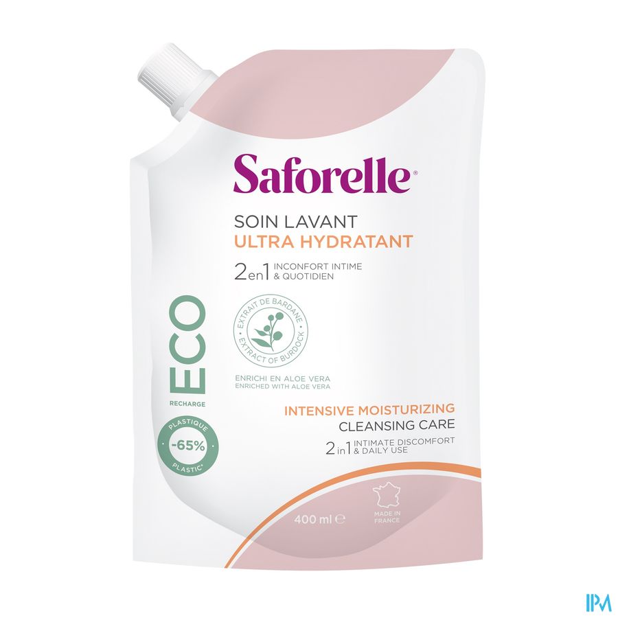 Saforelle Soin Lavant Ultra Hydra Eco Rechar.400ml