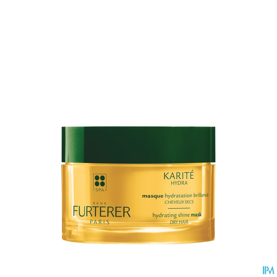 René Furterer - Masque hydratation brillance - Masque démêlant hydratant à l'huile de Karité - KARITE HYDRA